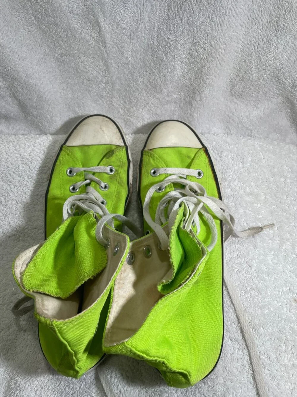 Converse All Star Chuck Taylor High Top Sneakers Shoes Womens Size 10 Green